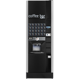 Servomat-Steigler Luce X2 Professionale (Espresso) in Schwarz | Kaffeeautomaten für Gewerbe, Industrie, Produktion, Dienstleister, Gastronomie & Hotel, Verwaltung, öffentliche Einrichtungen  - Vor-Ort-Installation und Betreuung im Raum Stuttgart Reutlingen Tübingen Nürtingen Böblingen Sindelfingen Balingen durch Kaffee- und Vendingsysteme Lunter