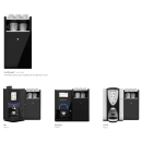 Gaia Style RY Espresso 1 Boiler mit Wassertank Touch Ohne Frischmilch-Modul