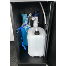 Unterschrank für Wasserspender mit CO2-Flasche und/oder Wasserbehälter