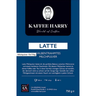 Harry CA-Vending Latte Milchpulver, 10 x 750g | Instant Produkte für Gewerbe, Industrie, Produktion, Dienstleister, Gastronomie & Hotel, Verwaltung, öffentliche Einrichtungen  - Bundesweite Lieferung - Betreuung im Raum Stuttgart Reutlingen Tübingen Nürtingen Böblingen Sindelfingen Balingen durch Kaffee- und Vendingsysteme Lunter
